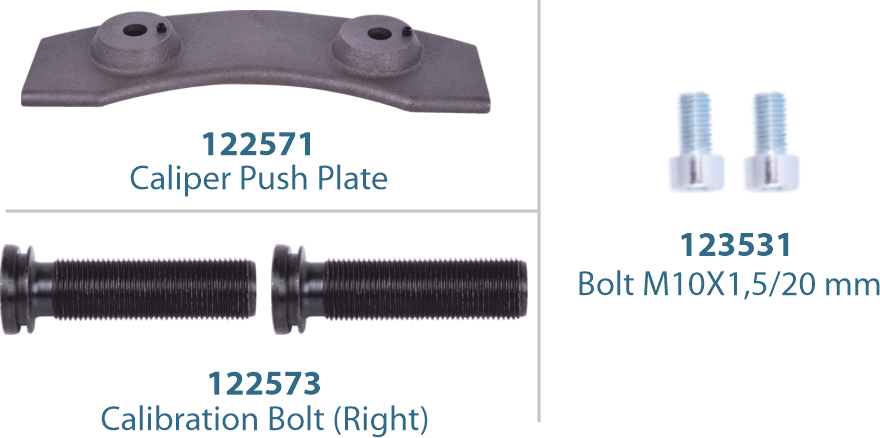 Caliper Push Plate Kit (Right)