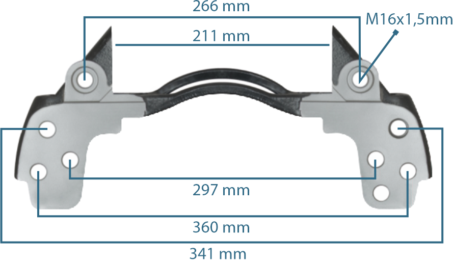 Caliper Carrier iveco